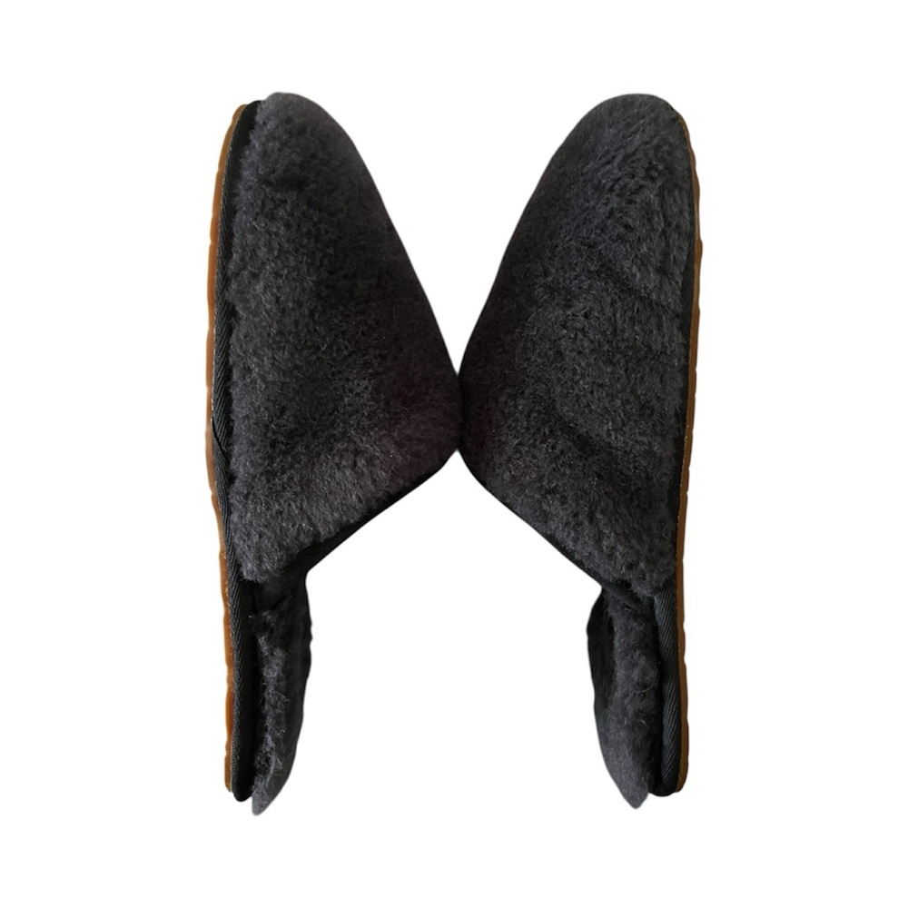 UGG True Navy Fluffette Slippers - Women’s Size 8 - Picture 2 of 5